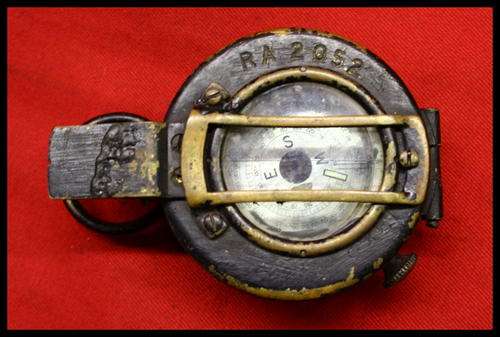 Original WWII Rhodesian Army Prismatic Compass by T.G CO LTD London