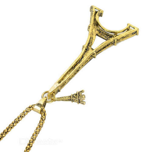 EIFFEL  TOWER  PENDANT NECKLACE