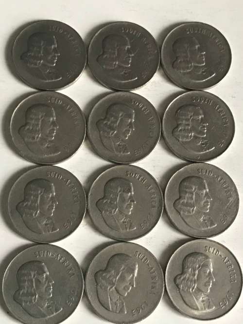 12 X  1960s  20 CENT NICKLE  COINS