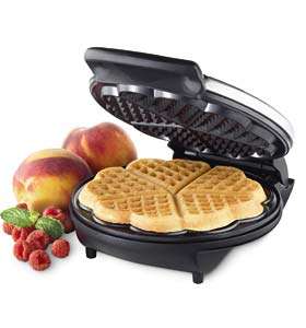HEART SHAPED WAFFLE MAKER - SPOIL YOURSELF