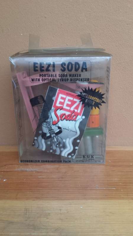 Old EESI soda maker kit.