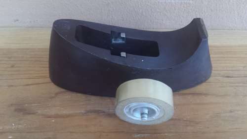 Small old tape dispenser.