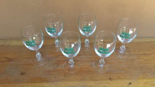 Set of 6 stunning Irish Whiskey glasses.