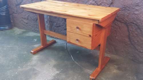 Beautiful solid pine desk.