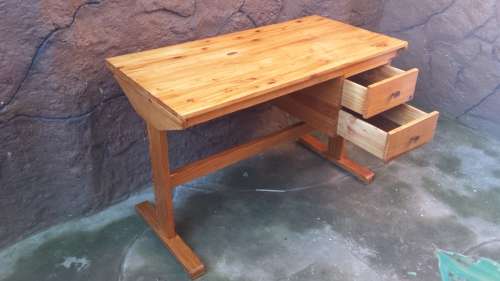 Beautiful solid pine desk.