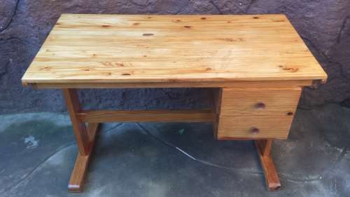 Beautiful solid pine desk.