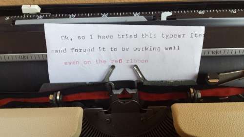 Awesome Brother portable typewriter.