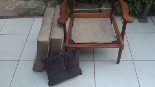 Lovely old wooden arm chair.