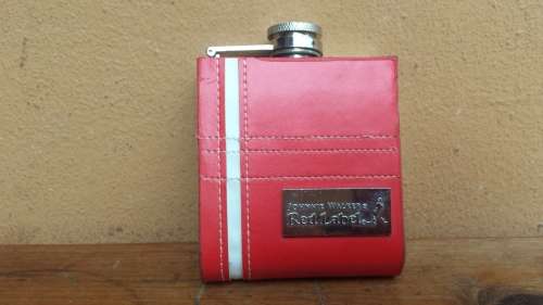 Lovely small Johnnie Walker nip flask.