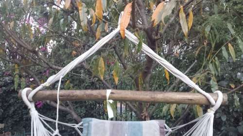 Awesome hanging chair.