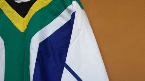 Lovely SA flag dress.