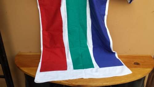 Lovely SA flag dress.