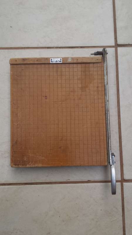 Old Diamond guillotine.