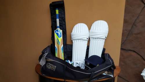 Awesome cricket set in a bag.