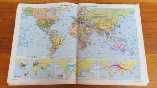 Old Juta`s Springbok atlas.