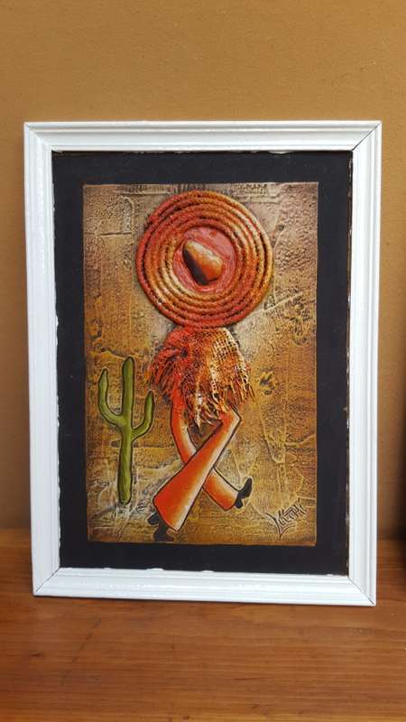 Beautiful pair of signed art pieces.