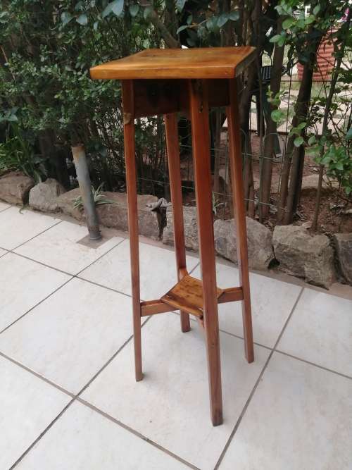 Lovely old oregan plant stand.