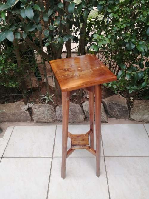 Lovely old oregan plant stand.