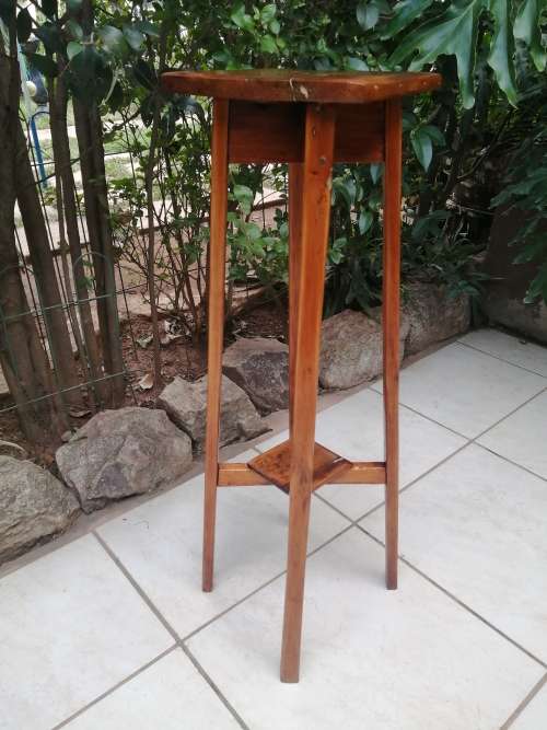Lovely old oregan plant stand.