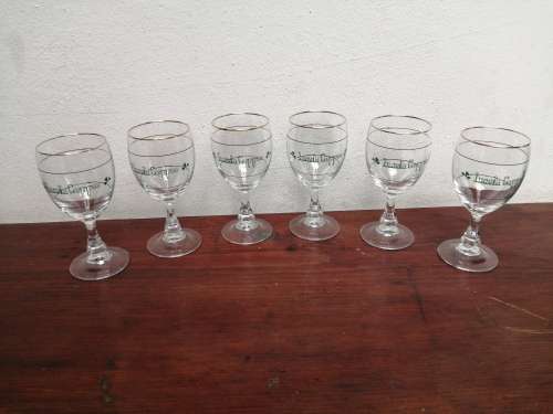 Beautiful set of 6 Irish coffee glasses.