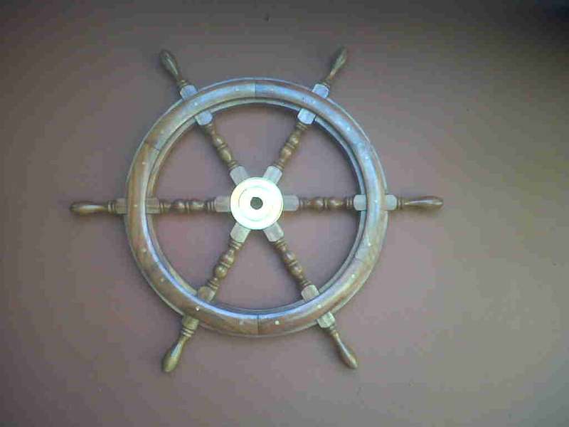 SAILING BOAT STEERING WHEEL