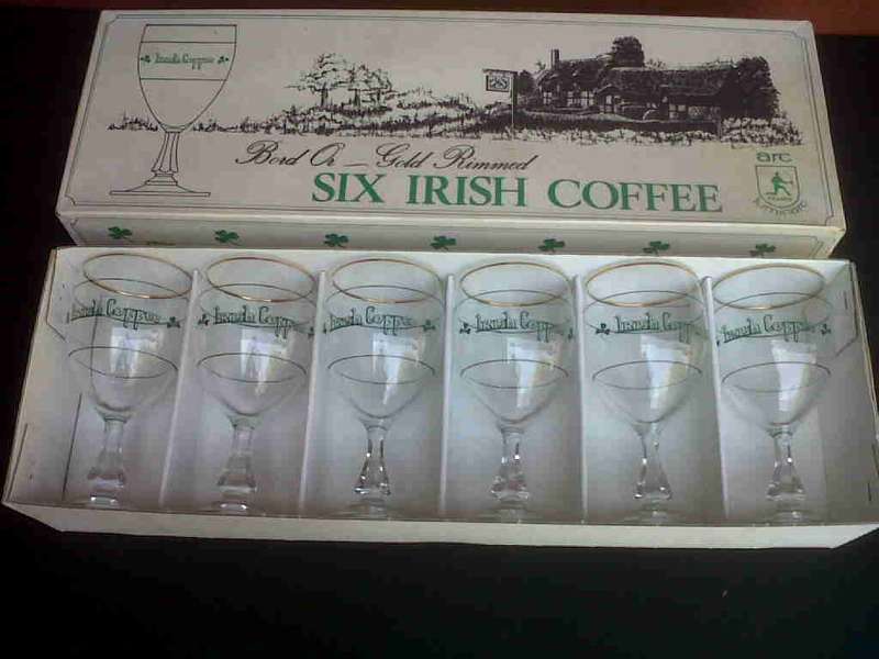 SET OF IRISH COFFEE GLASSES