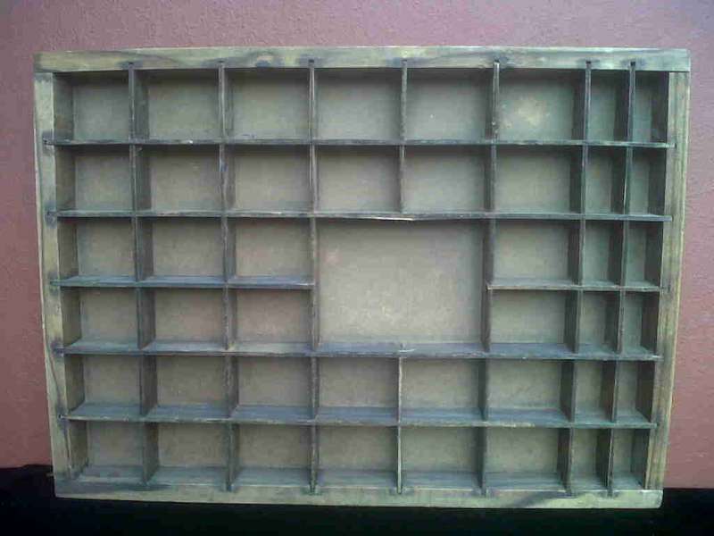 OLD RECTANGLE PRINTERS TRAY