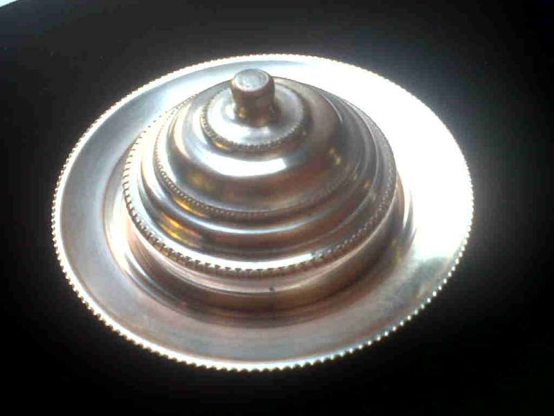 PLATED BUTTER DISH
