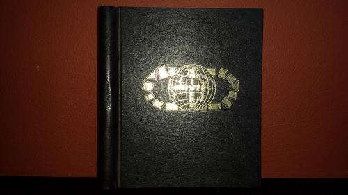 Old stamp album.
