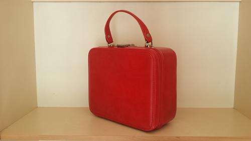 Lovely red vanity case.