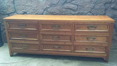 Beautiful large solid wood sideboard.