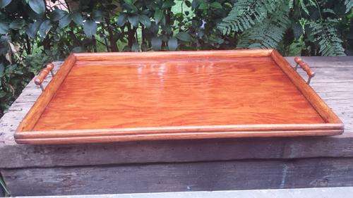 Large old wooden tray.