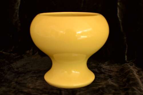 YELLOW  VASE