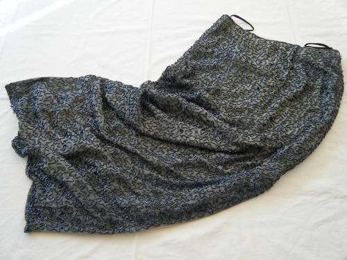 Vintage  Beaded  Long  Skirt