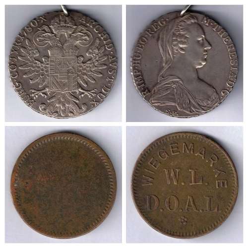 Collection of German East Africa (Deutsch-Ostafrika) Coins and Exumonia