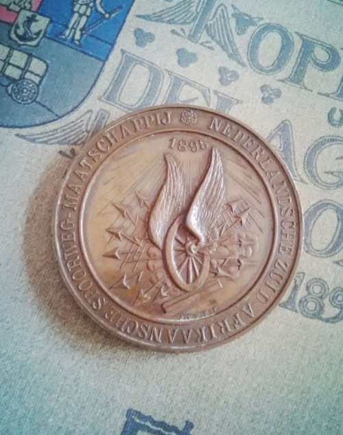Anglo-Boer War and ZAR Interest Auction: Opening of the Delagoa Bay (Delagoabaai) Railway Medal, 189