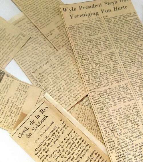 A Collection of Ephemera of the Republic of the Orange Free State (18541902)
