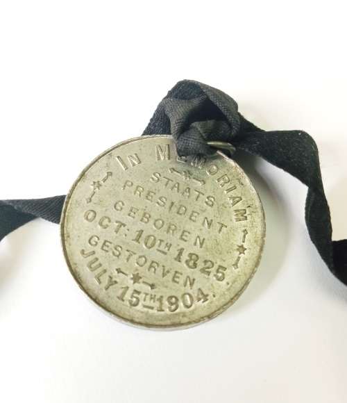 The Death of President Kruger Memorial Medal