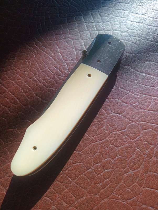 Exquisite Handmade Folding Lock Knife