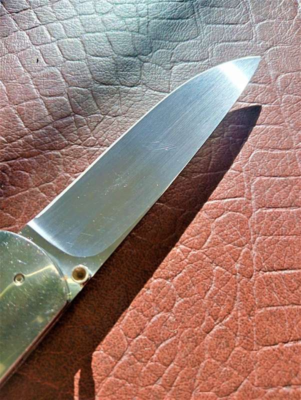 Exquisite Handmade Folding Lock Knife