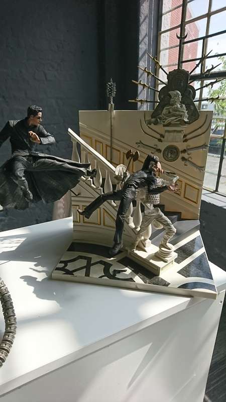 Mcfarlane - The Matrix - THE CHATEAU SCENE and AGENT SMITH VS NEO