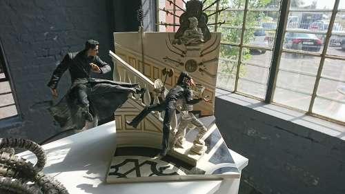 Mcfarlane - The Matrix - THE CHATEAU SCENE and AGENT SMITH VS NEO