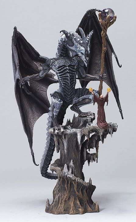 Mcfarlane - Deluxe Box set - SORCERERS DRAGON CLAN 3