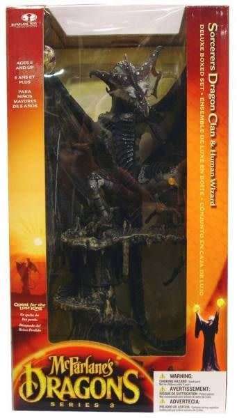 Mcfarlane - Deluxe Box set - SORCERERS DRAGON CLAN 3