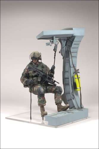 McFarlane: Air Force Helicopter Gunner and Air Force Para Rescue Scene