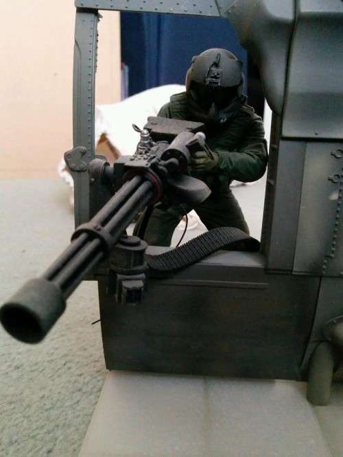 McFarlane: Air Force Helicopter Gunner and Air Force Para Rescue Scene