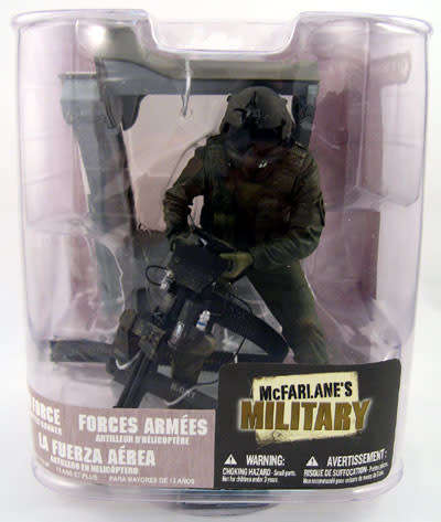 McFarlane: Air Force Helicopter Gunner and Air Force Para Rescue Scene