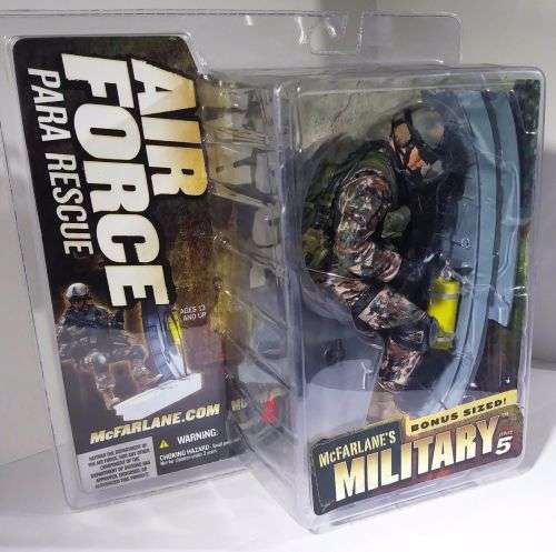 McFarlane: Air Force Helicopter Gunner and Air Force Para Rescue Scene