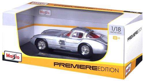 Maisto Mercedes Benz 300s SLR "Uhlenhaut Coupe" 1:18 by Maisto Diecast Scale Model Car