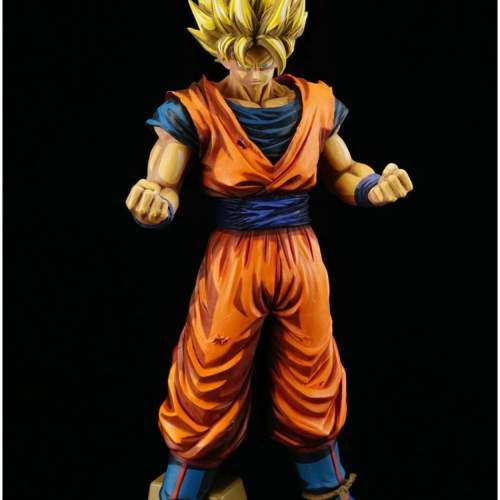 Grandista (2 Pack) - Super saiyan vegeta and Super Saiyan Goku and 10 DBZ Figures